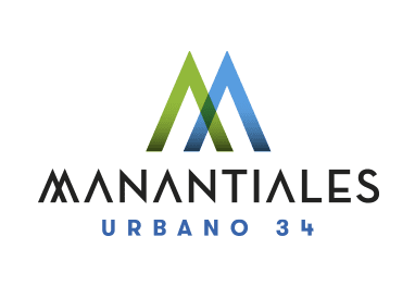 Crear Promociones logo manantiales Urbano 34